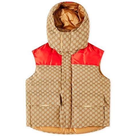 gucci down vest|gucci vests for men.